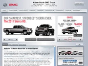 Kaiser Pontiac Buick GMC Website