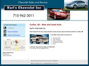 Karl Chevrolet Inc Website