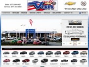 Van Chevrolet Cadillac Website