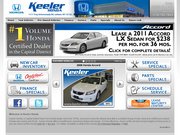 Keeler Honda Website