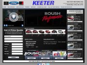 Keeter Ford Lincoln Website