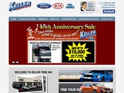 Keller Ford Kia Website