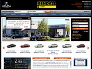 Kendall Acura Website