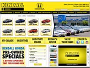 Kendall Honda Website