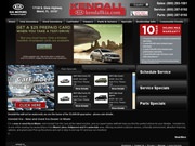 Kendall Kia Website