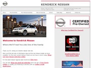 Kendrick Buick-Cadillac-Nissan Website