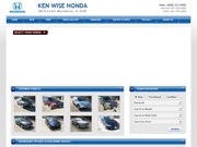 Ken Wise Buick  Honda GMC Main Website