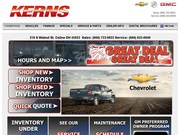 Kerns Chevrolet Website