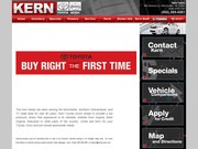 Kern Toyota Website