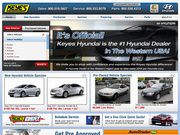 Keyes Hyundai Website