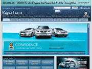 Keyes Lexus Website