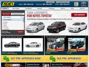 Keyes Toyota Website