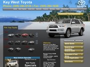 Key West Toyota Website