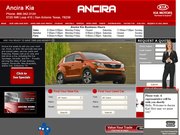Ancira Kia Website