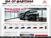 Kia of Gastonia Website