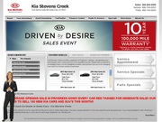 Stevens Creek KIA Website