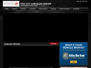 King City Chrysler Center Website