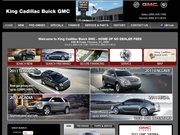 King Cadillac Buick Pontiac GMC Website
