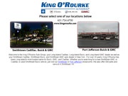 King O’Rourke Cadillac Sales Website