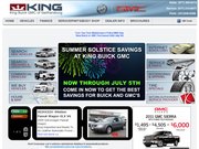 King Pontiac Buick GMC Website
