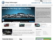 Kings Volkswagon Agency Website