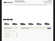 Kinney Subaru Website