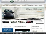 Land Rover Lake Bluff Website