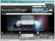 Lexus of Wilmington Website