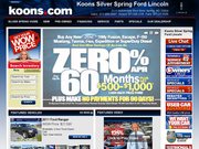 Koons Ford of Silver Spring Website