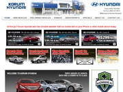 Korum Hyundai Website