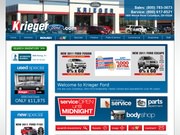 Krieger Ford Website