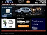 Krug Ford Lincoln Website