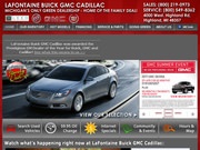 LaFontaine Buick Cadillac GMC Website