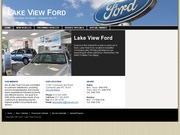 Lake View Ford Website