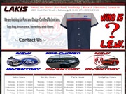 Lakis Ford Dodge Website