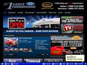 Lance Cunningham Ford Website