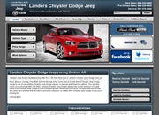 Landers Chrysler Dodge Jeep Website