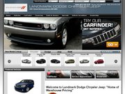 Landmark Dodge Chrysler Jeep Website