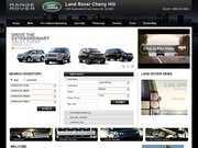 Land Rover Cherry Hill Website