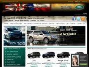 Land Rover Dallas Website