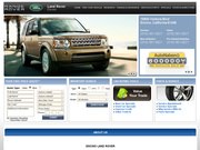 Land Rover Encino Website