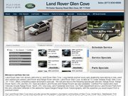 Land Rover Glen Cove Website