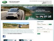 Land Rover Marin Website