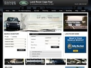 Land Rover Cape Fear Website
