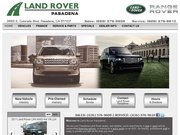 Land Rover of Pasadena Website
