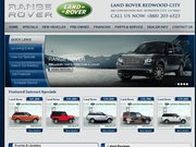 Land Rover Redwood City Website