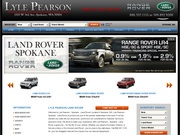 Land Rover Spokane Website