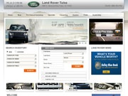 Land Rover Tulsa Website
