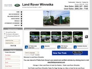 Land Rover Winnetka Website