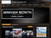 Langan Chrysler Jeep Website